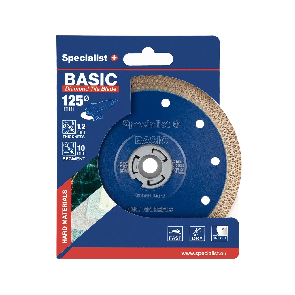 Deim. disk. BRITVA Basic 125x1,2x22 mm