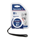 Specialist+ Tape ruletė 8 m x 25 mm