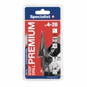 SPECIALIST+ žingsninis grąžtas PREMIUM, ⌀4-20