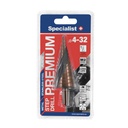 SPECIALIST+ žingsninis grąžtas PREMIUM, ⌀4-32