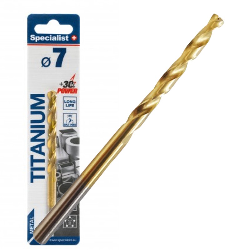 SPECIALIST+ drill bit TITAN, 7.0 mm