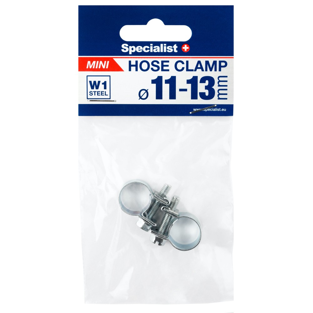 Mini hose clamp 11-13 mm 2 pcs
