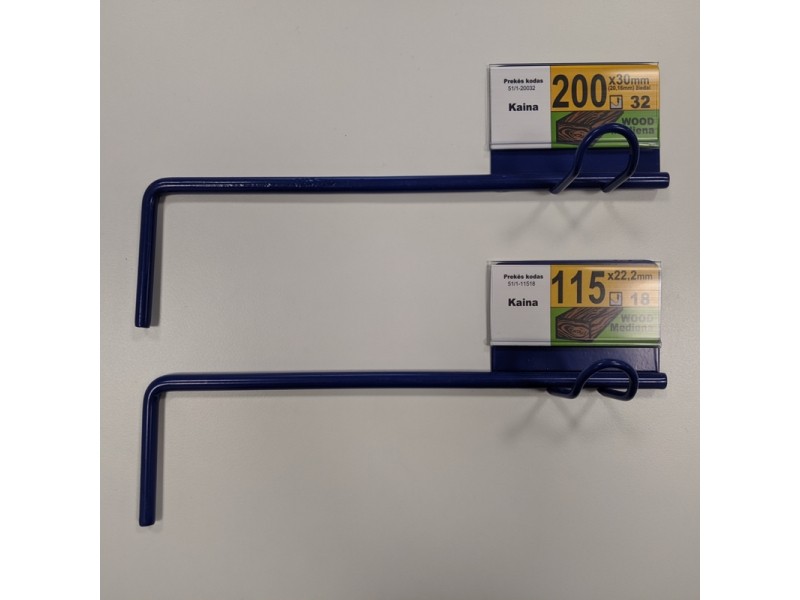 Label holders for 86-1828 (39x90)