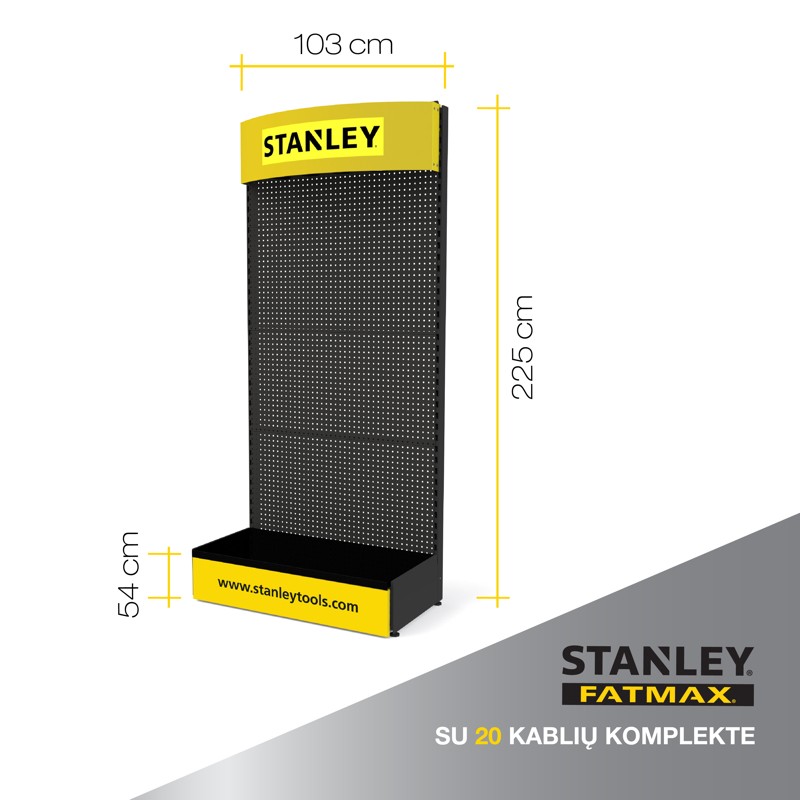 Stanley dispaly 1 m