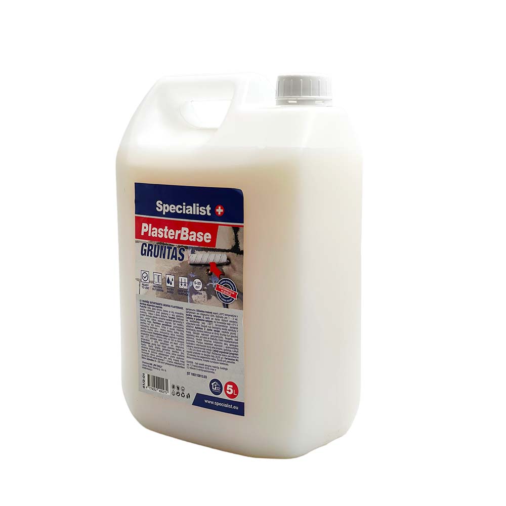SPECIALIST+ primer PLASTER BASE, 5L