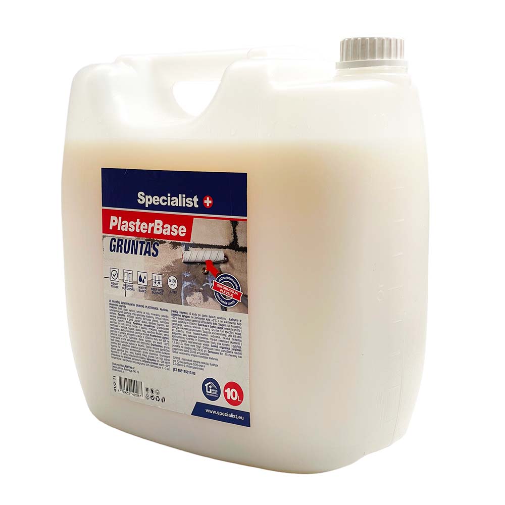 SPECIALIST+ primer PLASTER BASE, 10L