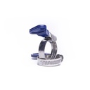 Hose clamp 25-40mm st. steel with a handle 100 pcs.