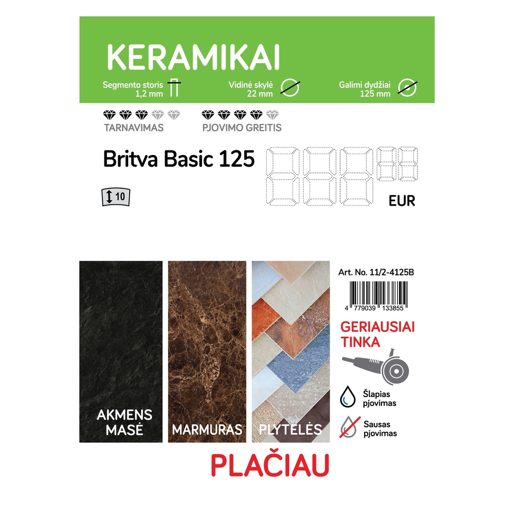 Britva Basic 125 LT