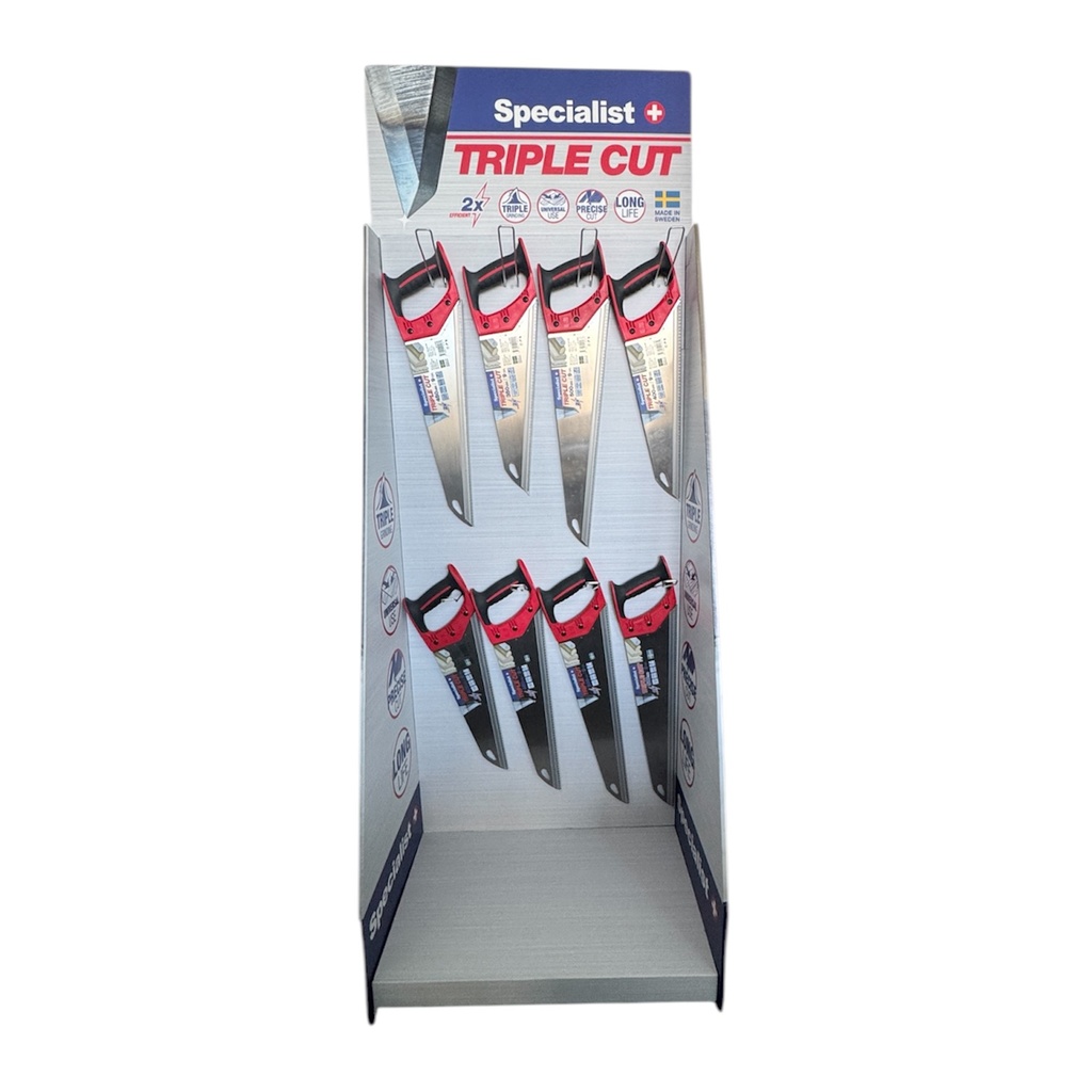 Cardboard stand for hand saws, SPECIALIST+
