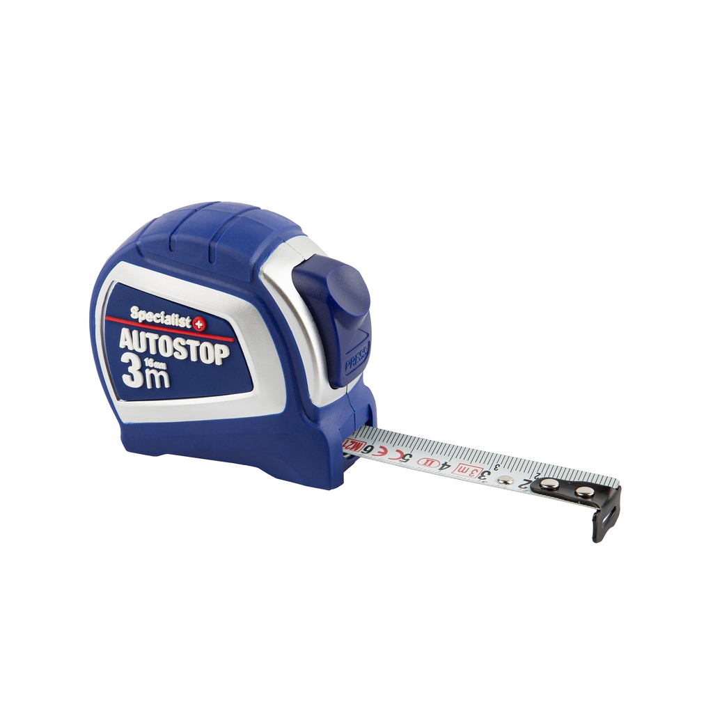 SPECIALIST+ measuring tape AUTOSTOP, 3 m x 16 mm
