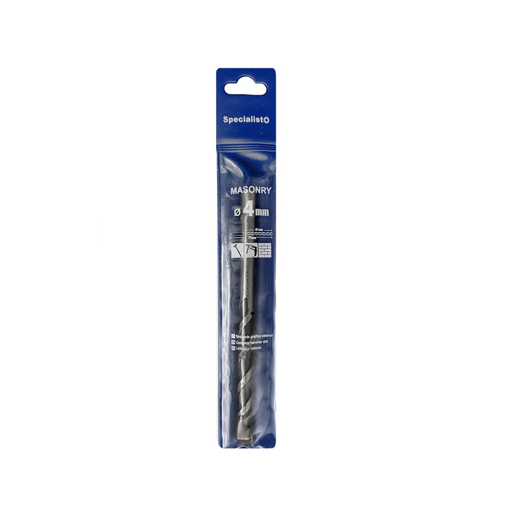 [51/1-04040] SPECIALIST+ masonry drill bit, 4x40/75 mm