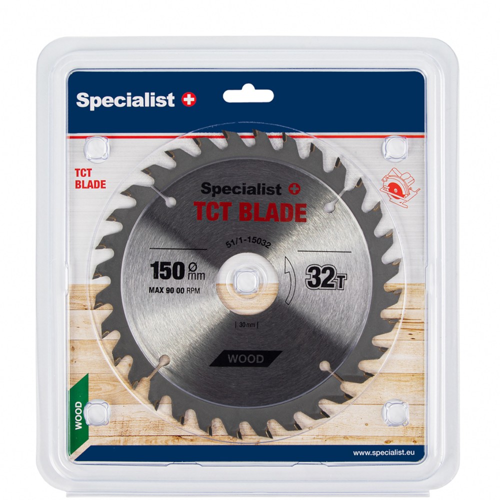 [51/1-15032] SPECIALIST+ TCT blade, 150x32Tx30 mm