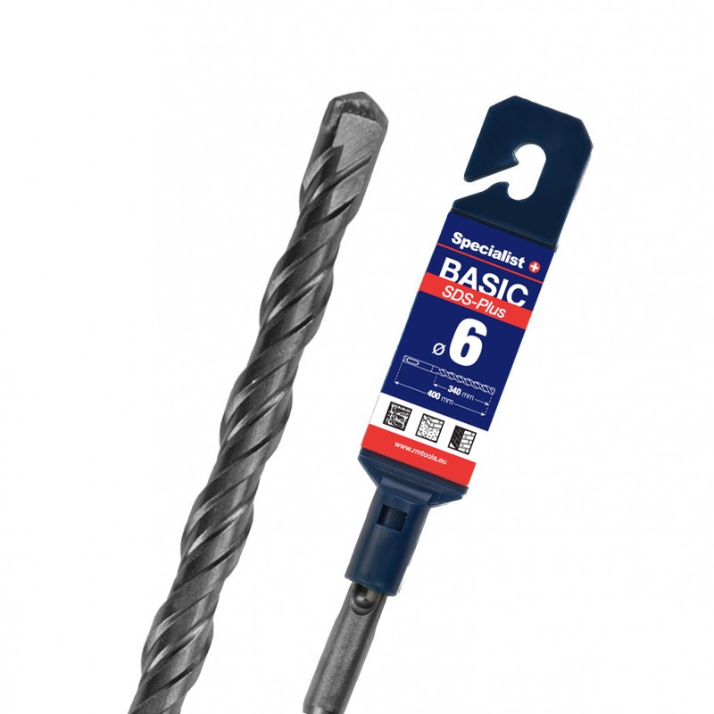 [52/1-06340] SPECIALIST+ SDS+ hammer drill bit BASIC, 6x340/400 mm
