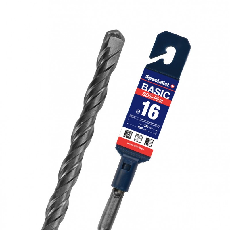 [52/1-16740] SPECIALIST+ SDS+ hammer drill bit BASIC, 16x740/800 mm