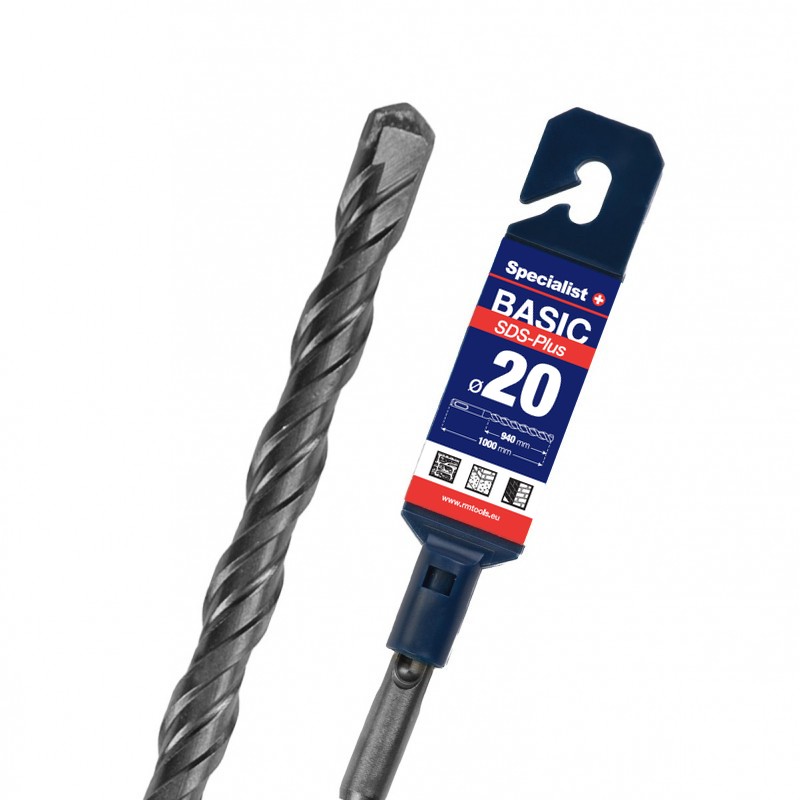 [52/1-20940] SPECIALIST+ SDS+ hammer drill bit BASIC, 20x940/1000 mm