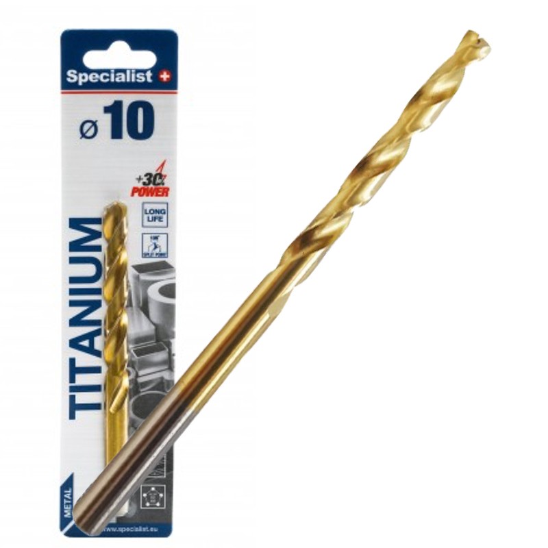[64/1-0100] SPECIALIST+ drill bit TITAN, 10.0 mm