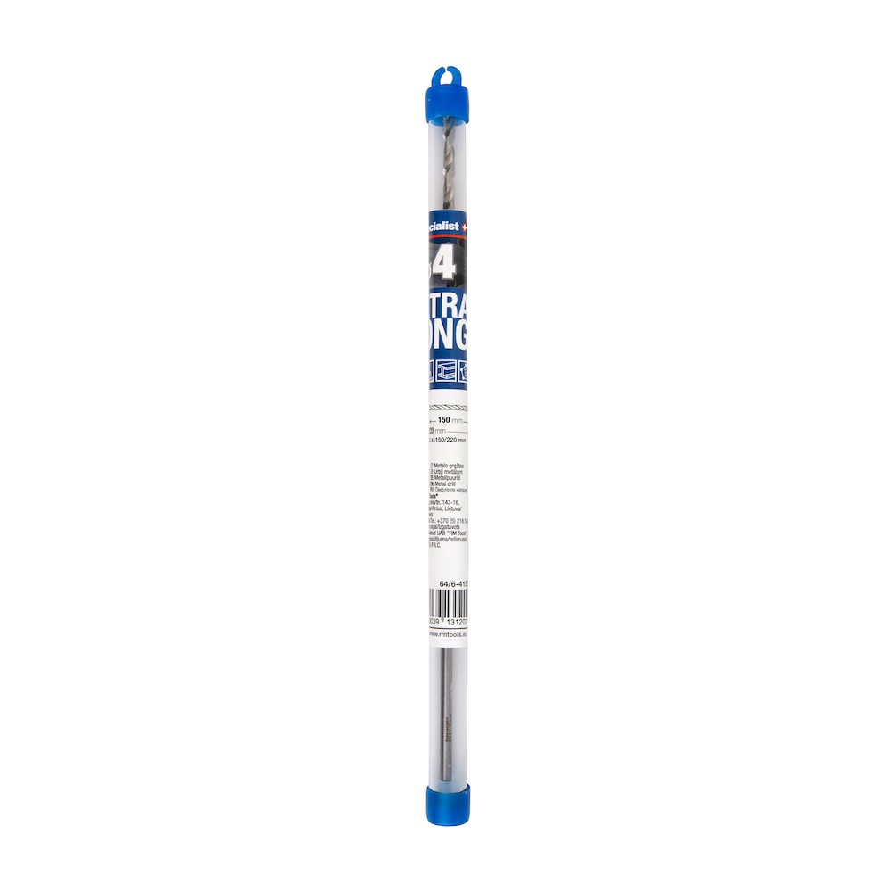 [64/6-04150] SPECIALIST+ metal drill bit EXTRA LONG DIN1869, 4x150x220 mm