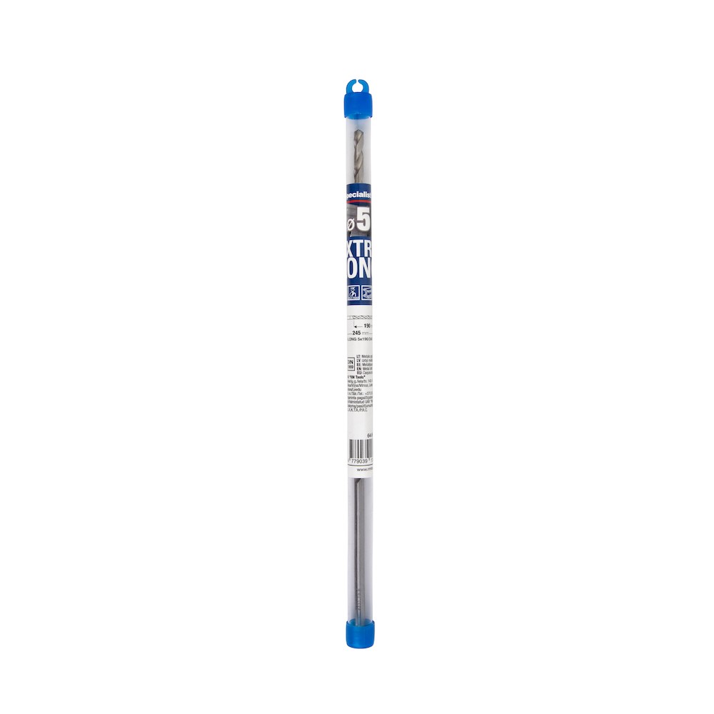 [64/6-05190] SPECIALIST+ metal drill bit EXTRA LONG DIN1869, 5x190x245 mm