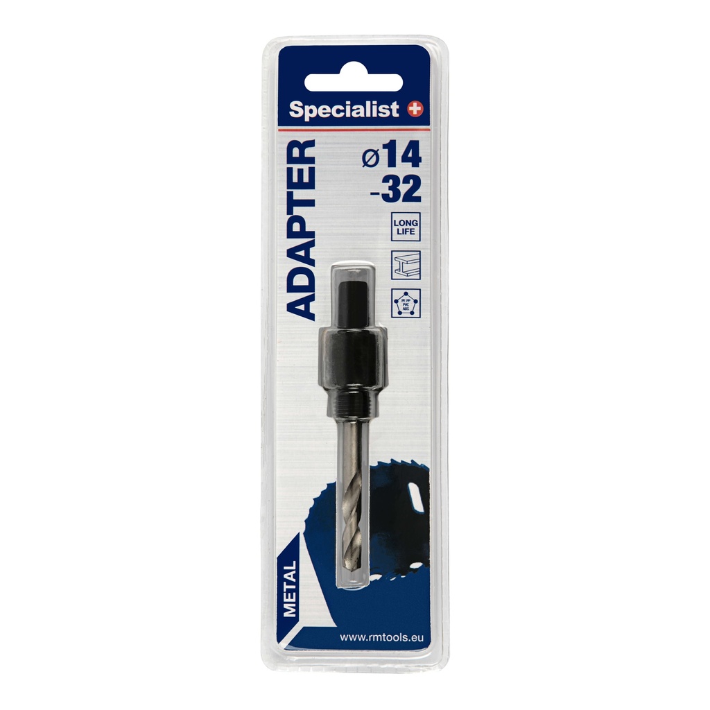 [64/8-1432] SPECIALIST+ hole saw holder, 14-30 mm