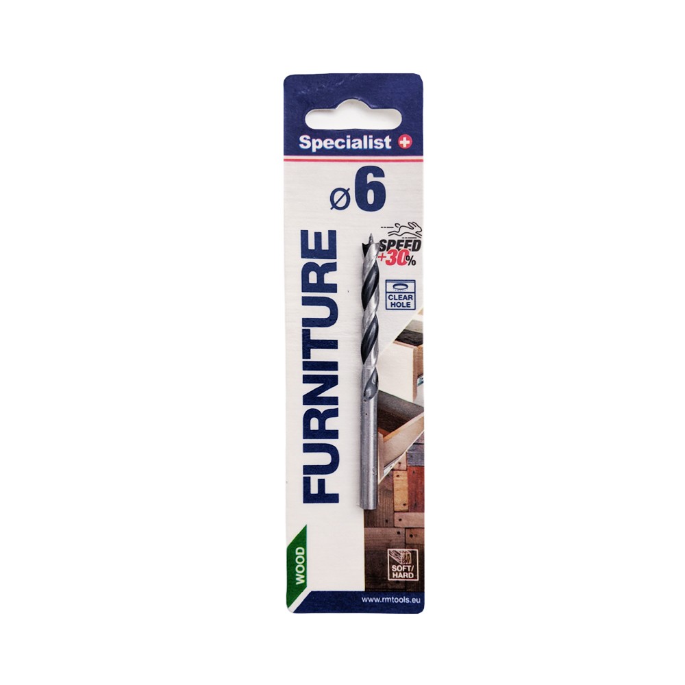 [69-060] SPECIALIST+ wood drill bit, 6x67/103 mm
