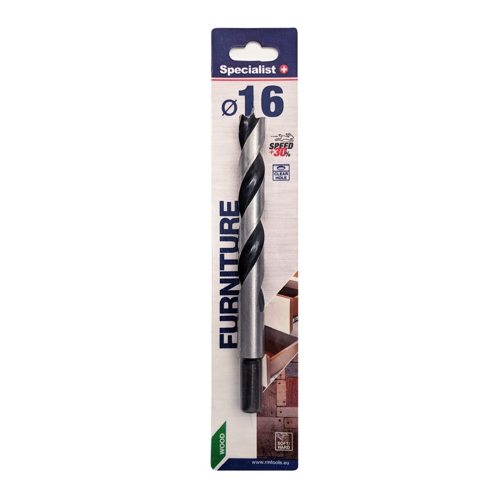 [69-160] SPECIALIST+ wood drill bit, 16x130/178 mm