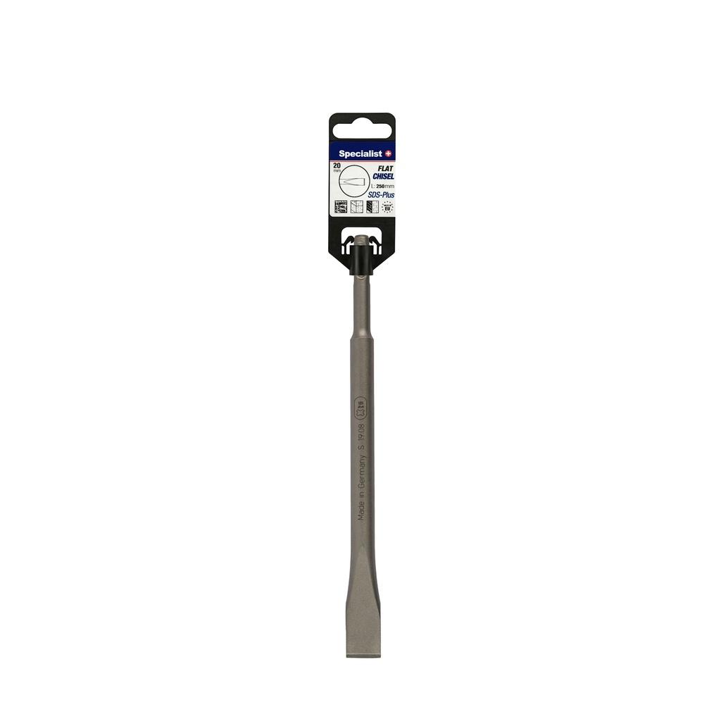 [77-002] SPECIALIST+ SDS+ flat chisel PREMIUM, 20 mm