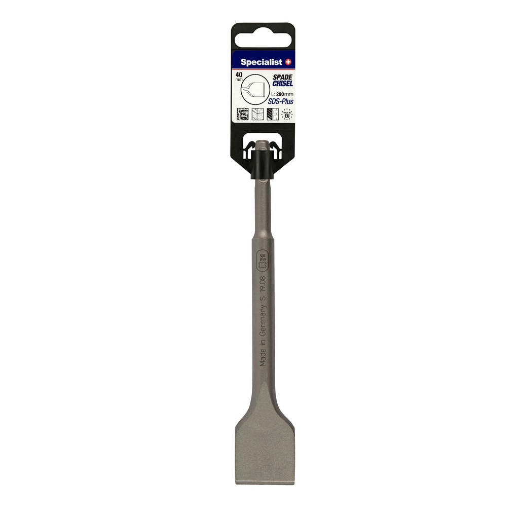 [77-003] Spade Chisel SDS Plus PREMIUM 40 mm