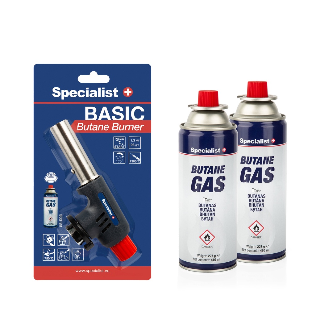 [68-505] SPECIALIST+ gas and burner set (2+1)