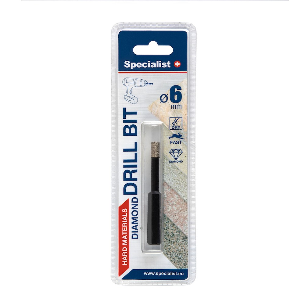 [11/2-9306] SPECIALIST+ diamond drill bit, D6