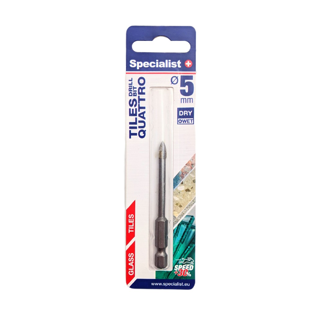 [18/2-050] SPECIALIST+ glass drill, 5 mm