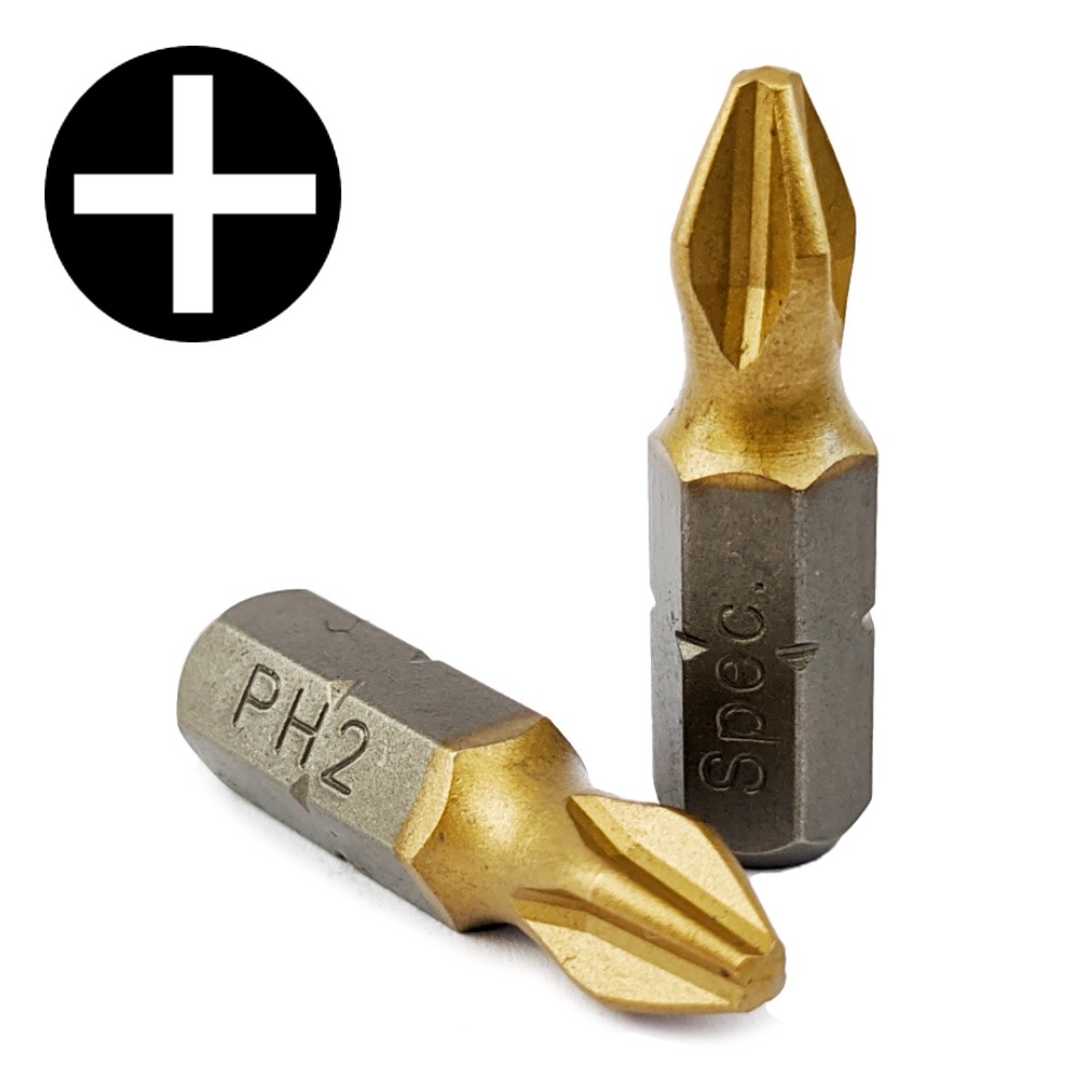[24/2-031] SPECIALIST+ screwdriver bit TITANIUM PH2