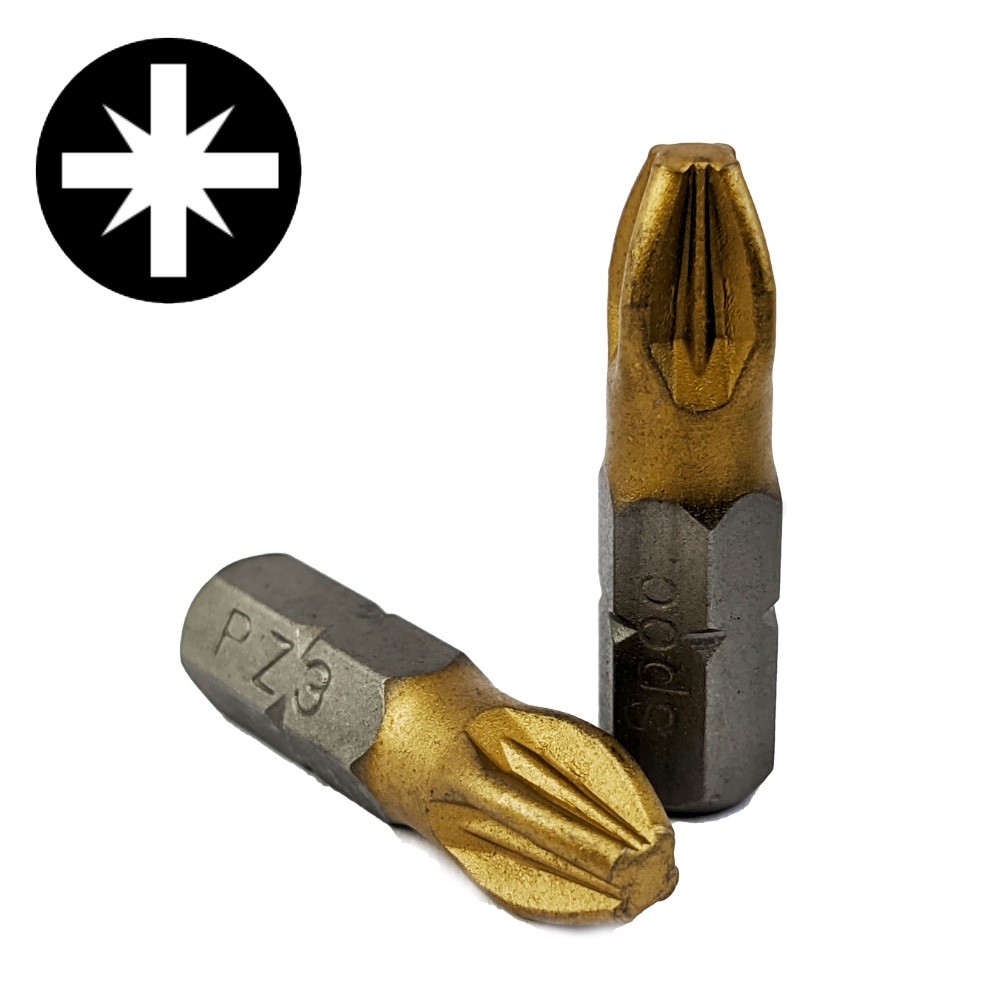 [24/2-034] SPECIALIST+ screwdriver bit TITANIUM PZ3