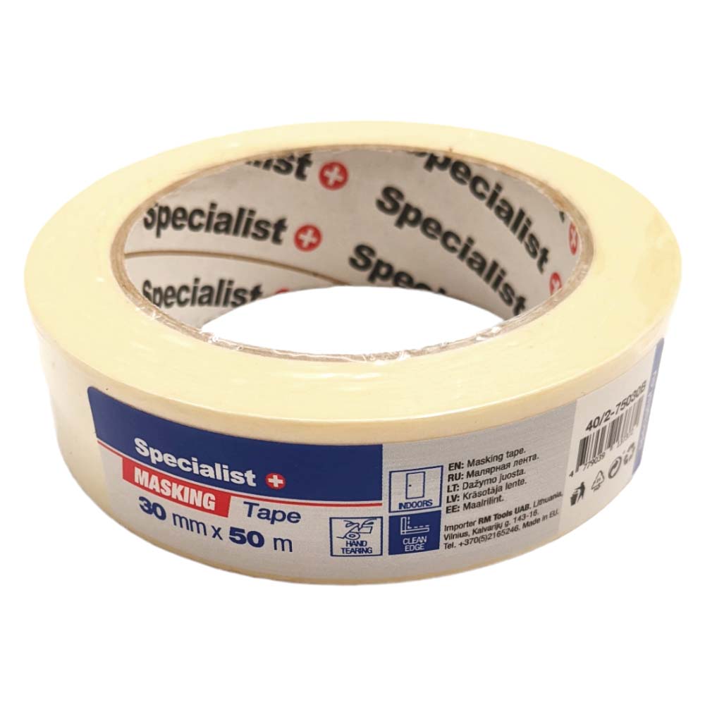 [40/2-75030B] Masking tape 50m x 30mm