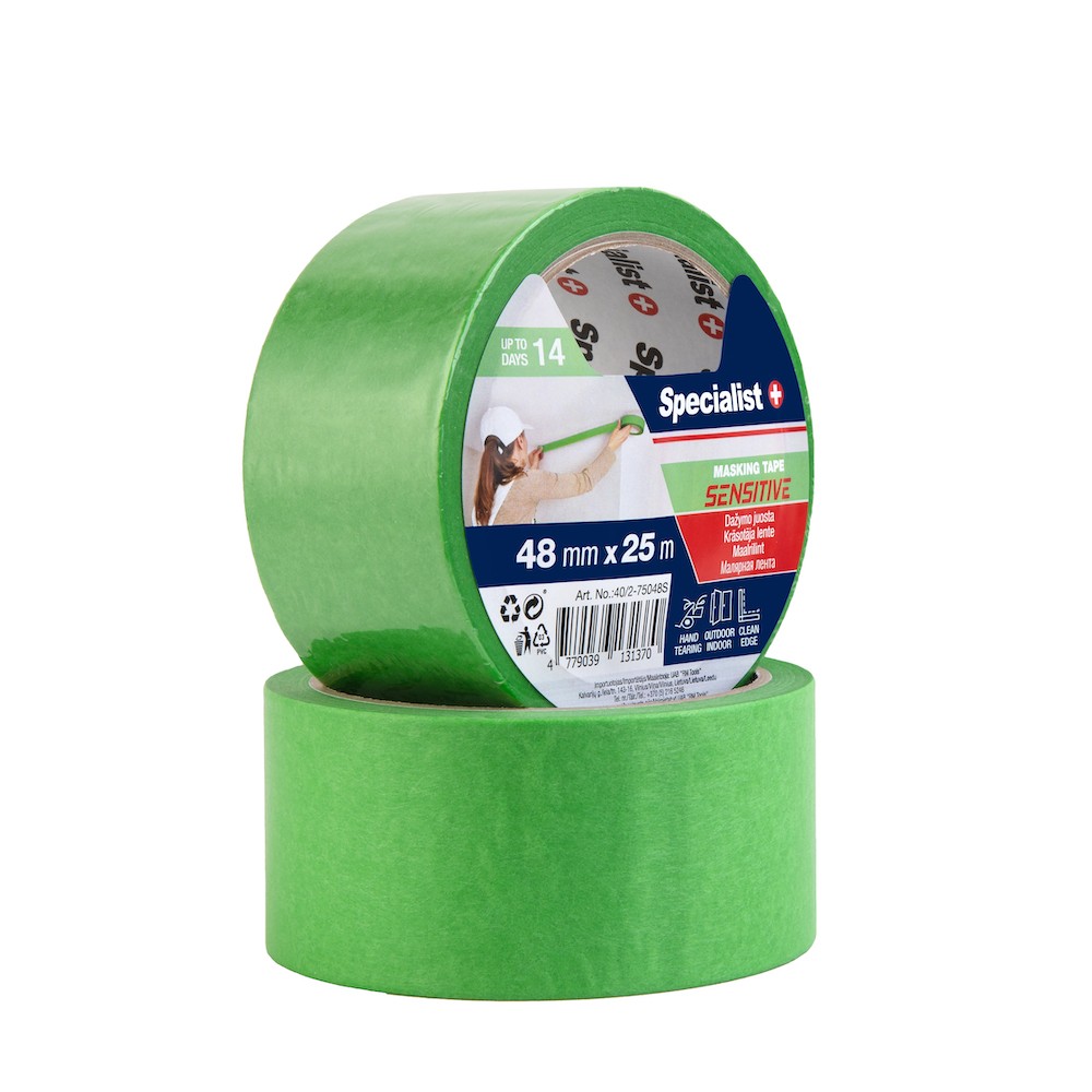 [40/2-75048S] SPECIALIST+ masking tape, 25 m x 48 mm